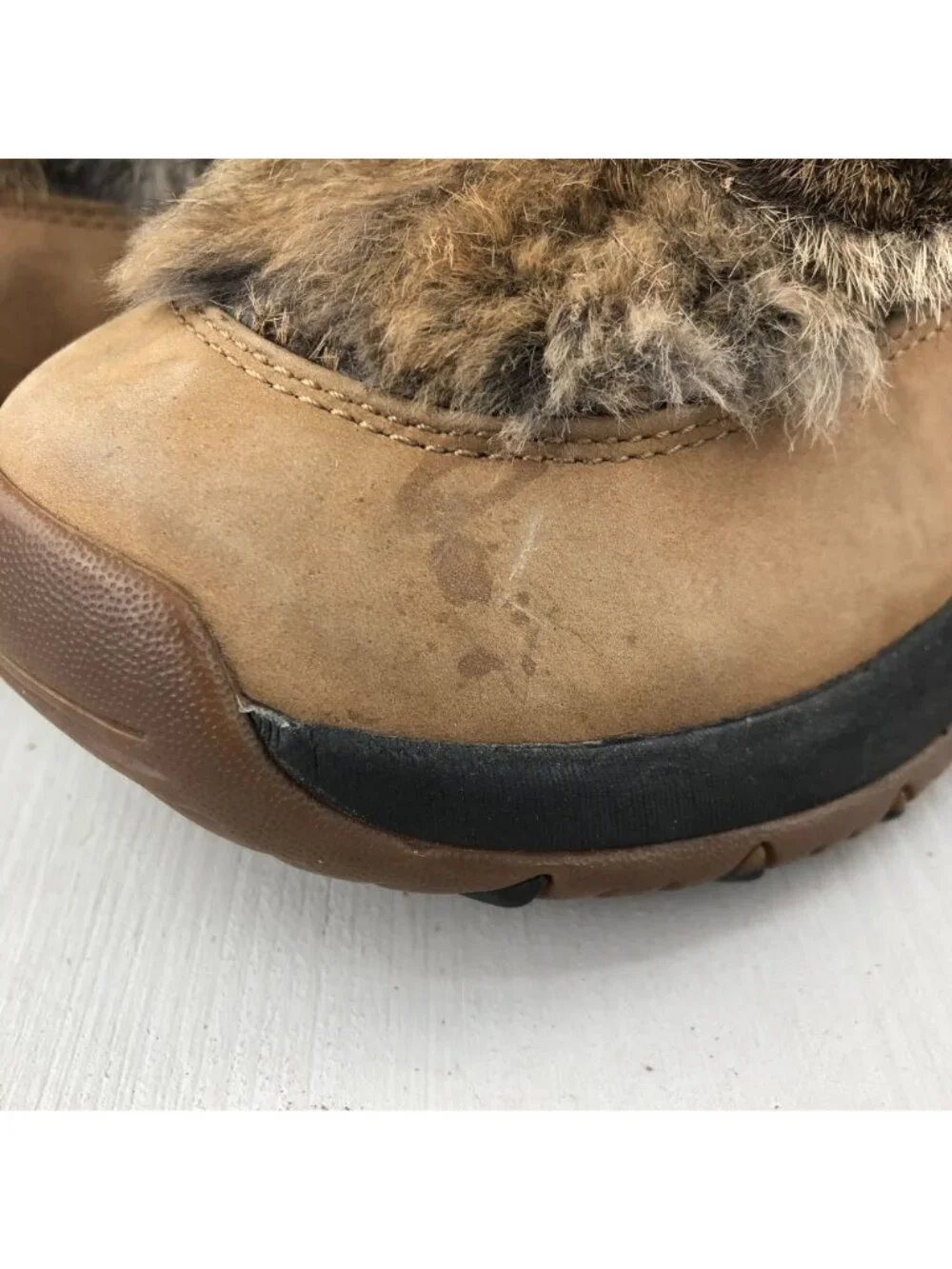 Ulu Women's Size 7 Brown Leather Waterproof Primaloft Lace-Up Winter Boots FAIR